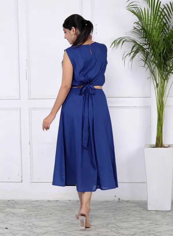 Blue_Trendy_Off-Shoulder_Gown_For_Women