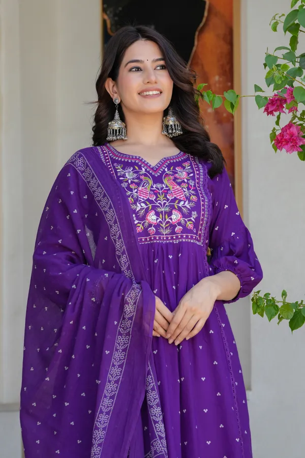 Embroidery_Kurta_Pant_Dupatta_Set_for_women