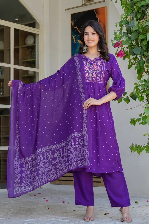 Embroidery_Kurta_Pant_Dupatta_Set_for_women