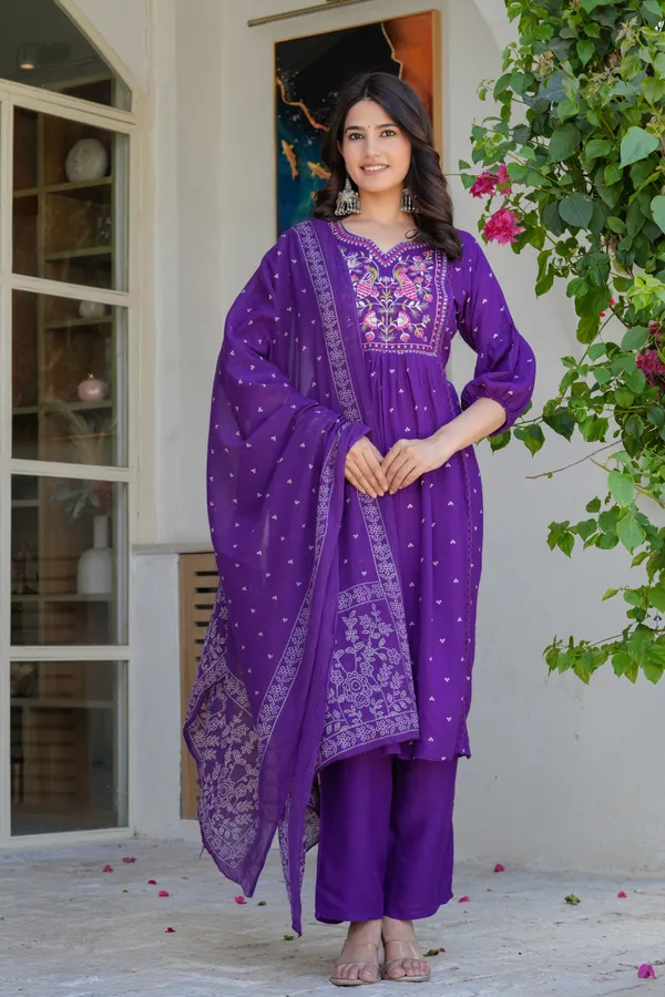 Embroidery_Kurta_Pant_Dupatta_Set_for_women