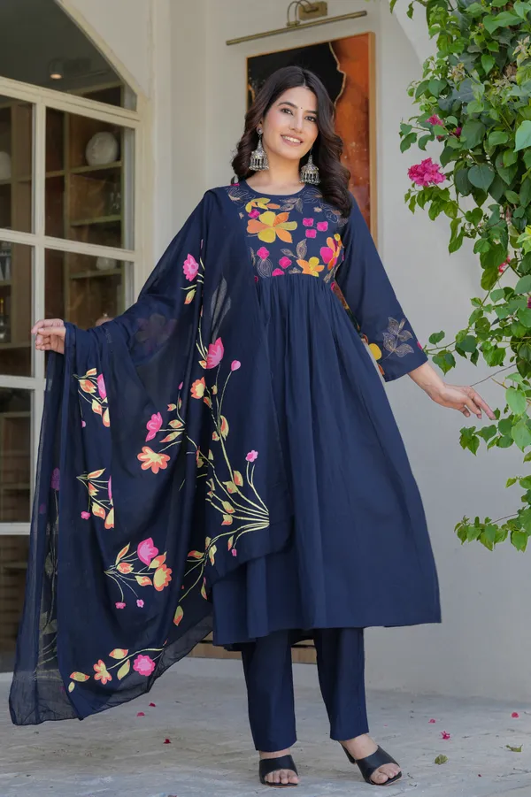 Embroidery_Kurta_Pant_Dupatta_Set_for_women