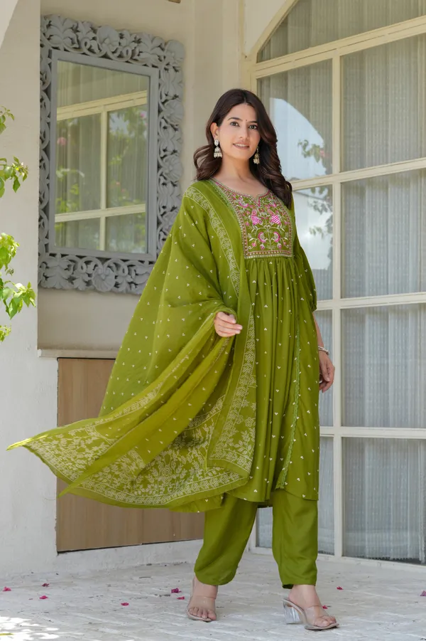 Embroidery_Kurta_Pant_Dupatta_Set_for_women