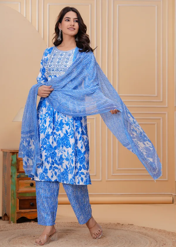 Embroidery_Kurta_Pant_Dupatta_Set_for_women