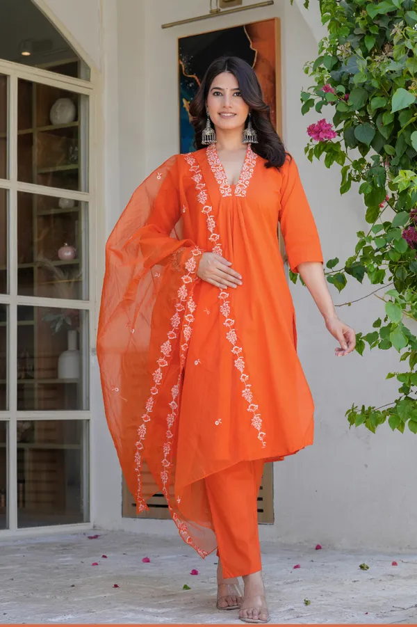 Embroidery_Kurta_Pant_Dupatta_Set_for_women