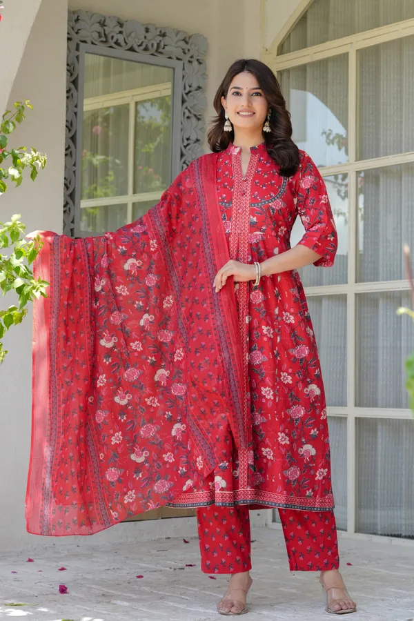 Embroidery_Kurta_Pant_Dupatta_Set_for_women