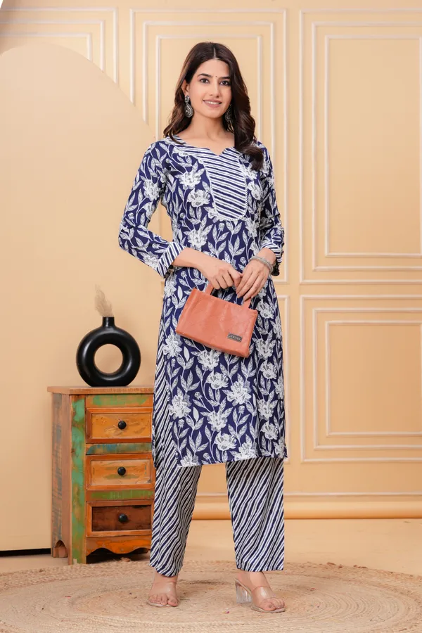 Rayon_Kurta_Pant_Set