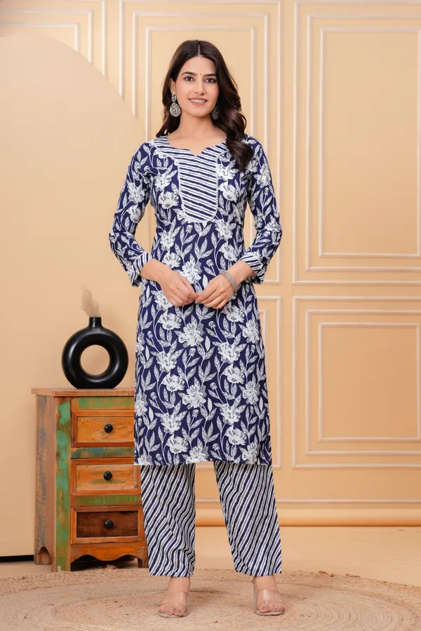 Rayon_Kurta_Pant_Set