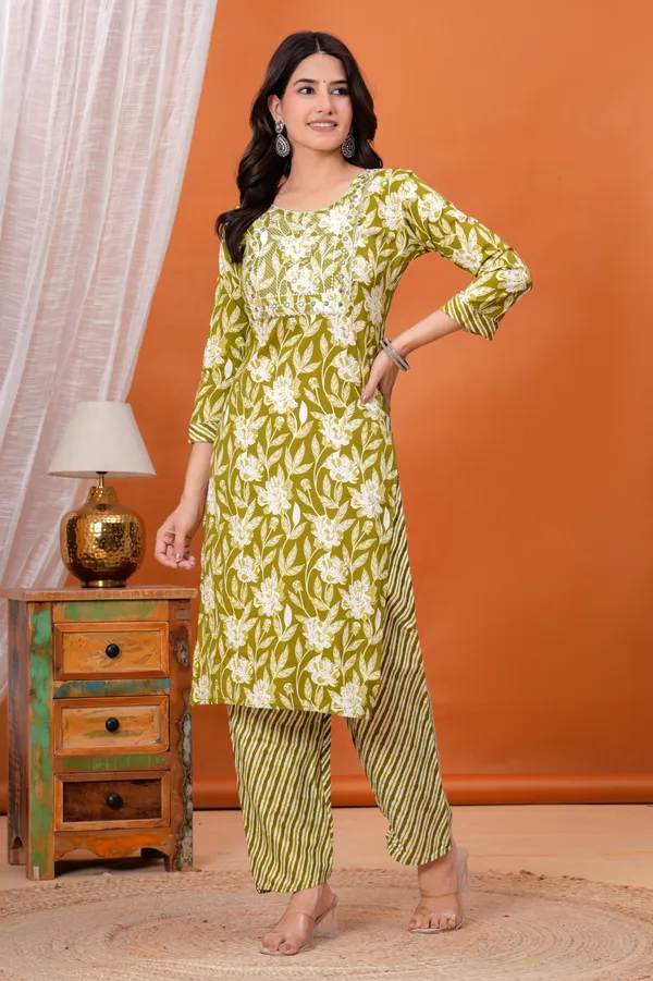 Rayon_Kurta_Pant_Set