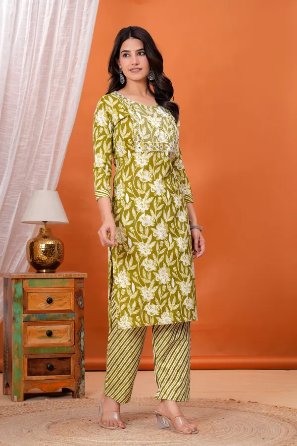 Rayon_Kurta_Pant_Set