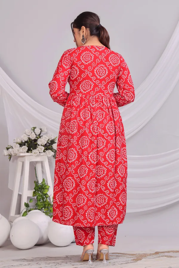 Red_Viscose_Rayon_Ethnic_Kurta_And_Pant_Set_For_Women