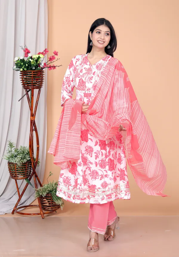 Pink_Rayon_Embroidery_Kurta_Pant_Dupatta_Set_|_Push_Premium_For_Women