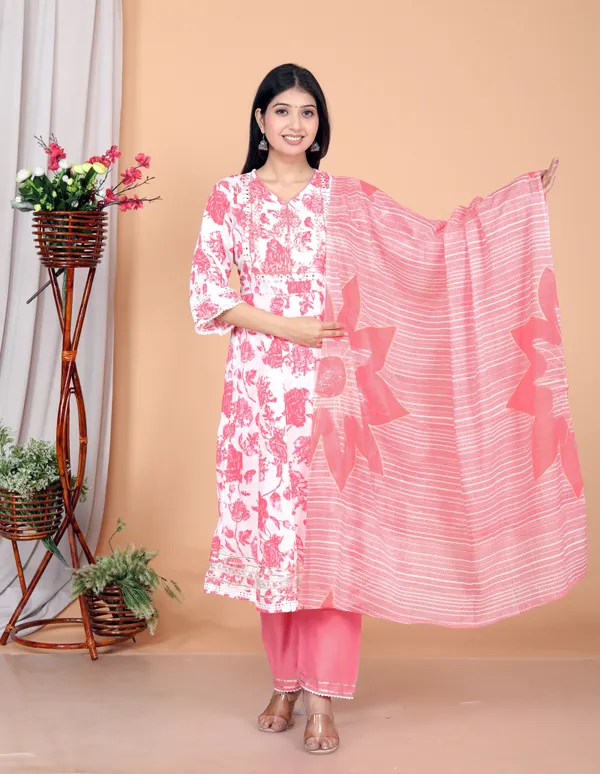 Pink_Rayon_Embroidery_Kurta_Pant_Dupatta_Set_|_Push_Premium_For_Women