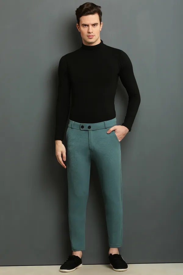 Blue_Slim_Fit_Casual_Formal_Trousers_For_Men