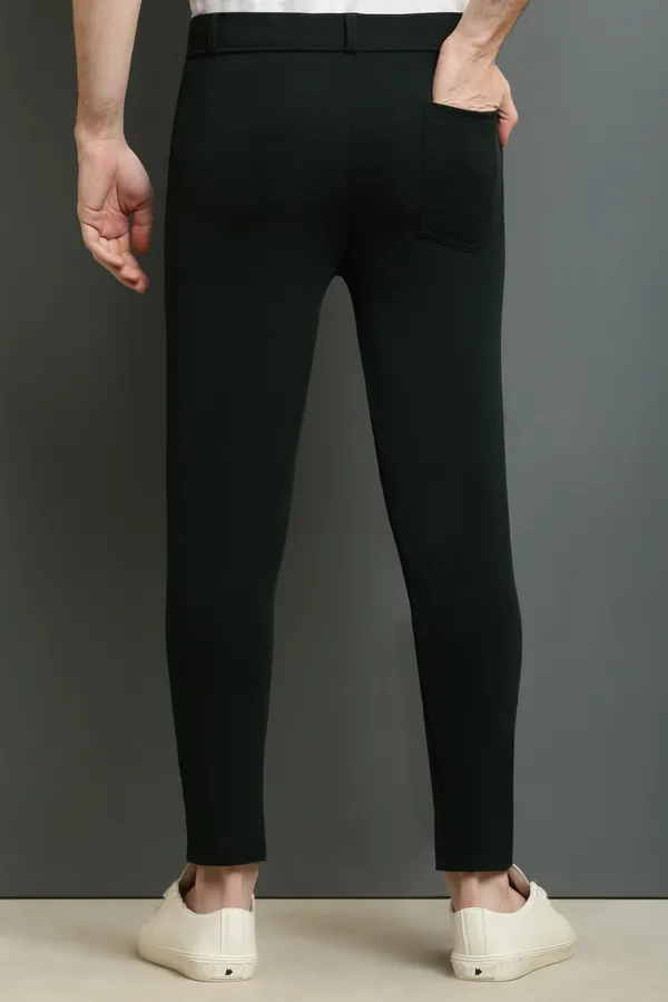 Green_Slim_Fit_Casual_Formal_Trousers_For_Men
