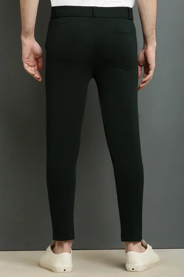 Green_Slim_Fit_Casual_Formal_Trousers_For_Men