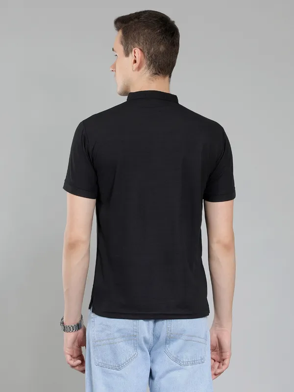 We_Perfect_Solid_Men_V_Neck_Black,_Grey_T-Shirt_-Pack_Of_2