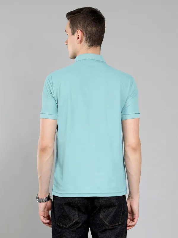We_Perfect_Typography_Men_Polo_Neck_Blue_T-Shirt