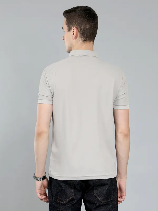 We_Perfect_Typography_Men_Polo_Neck_Grey_T-Shirt