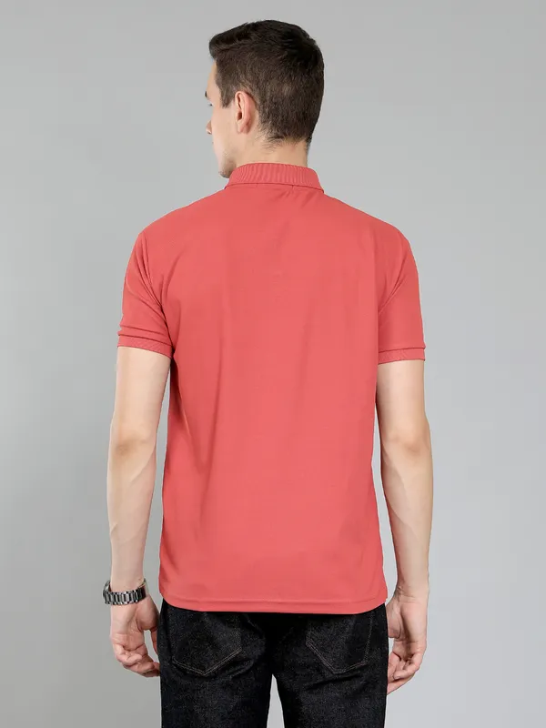 We_Perfect_Typography_Men_Polo_Neck_Red_T-Shirt