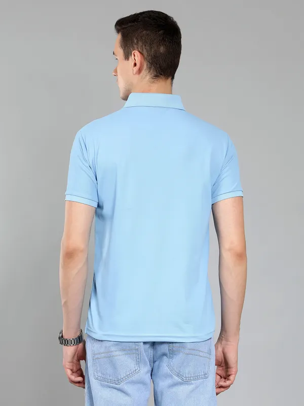 We_Perfect_Typography_Men_Polo_Neck_Blue_T-Shirt