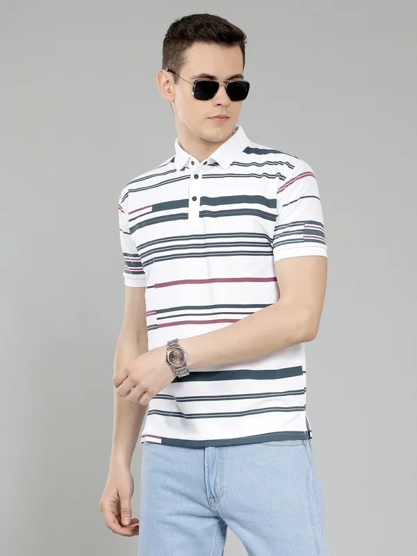 We_Perfect_Typography_Men_Polo_Neck_White_T-Shirt