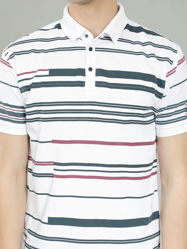 We_Perfect_Typography_Men_Polo_Neck_White_T-Shirt