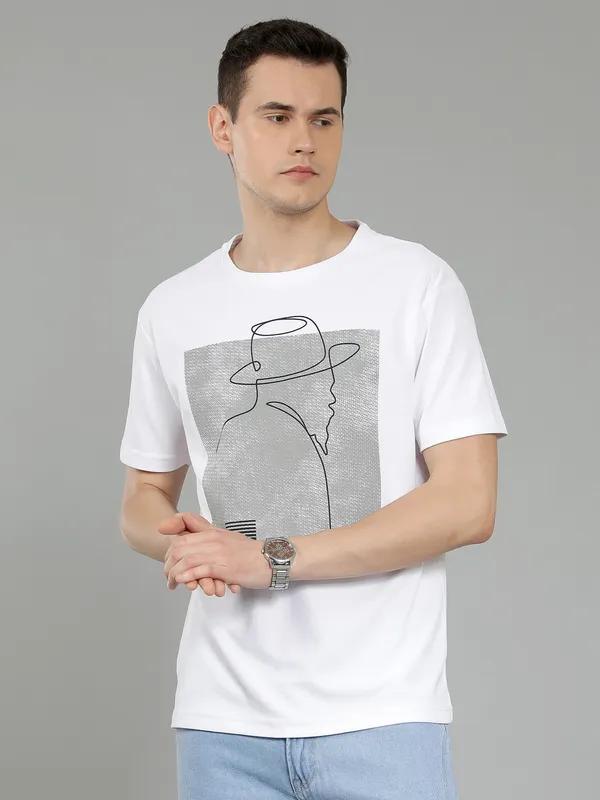 We_Perfect_Printed_Men_Round_Neck_White_T-Shirt