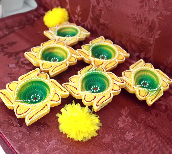 Pack_Of_12_Green_Terracotta_Diya_Set