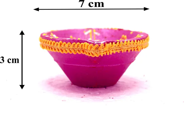 Pack_Of_6_Multicolor_Earthenware_&_Terracotta_Diya_Set_|_(7_*_3_cm)