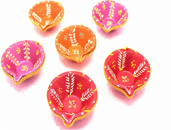 Pack_Of_6_Multicolor_Earthenware_&_Terracotta_Diya_Set_|_(7_*_3_cm)