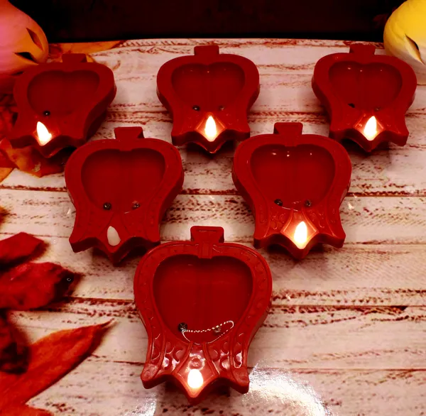 Pack_Of_12_Red_Plastic_Diya_set