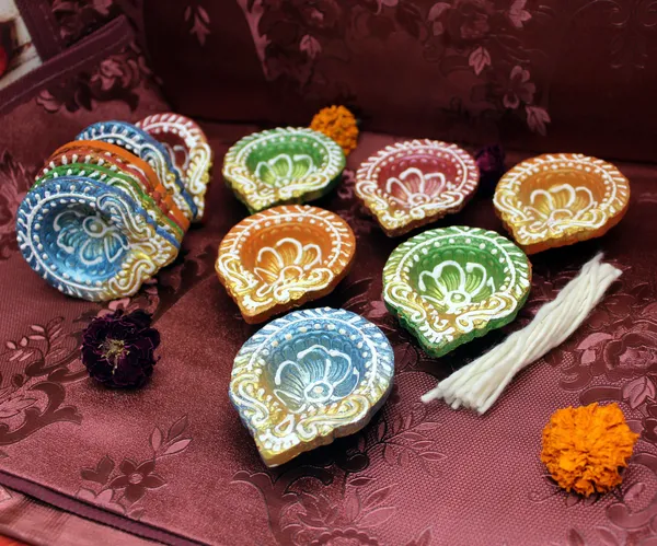 Pack_Of_12_Multicolor_Earthenware_Diya_Set