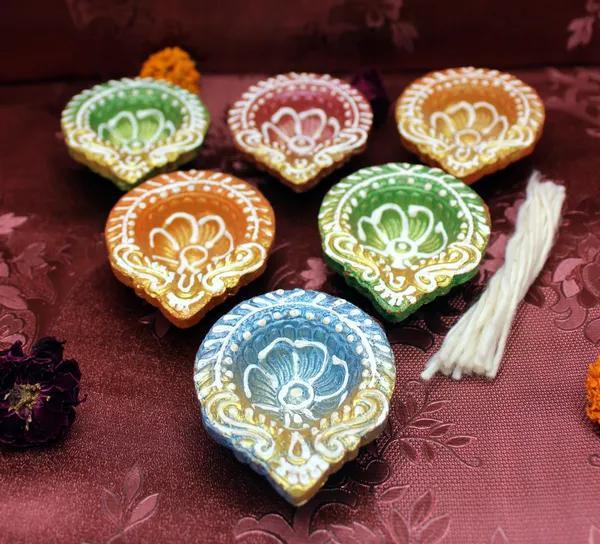 Pack_Of_12_Multicolor_Earthenware_Diya_Set