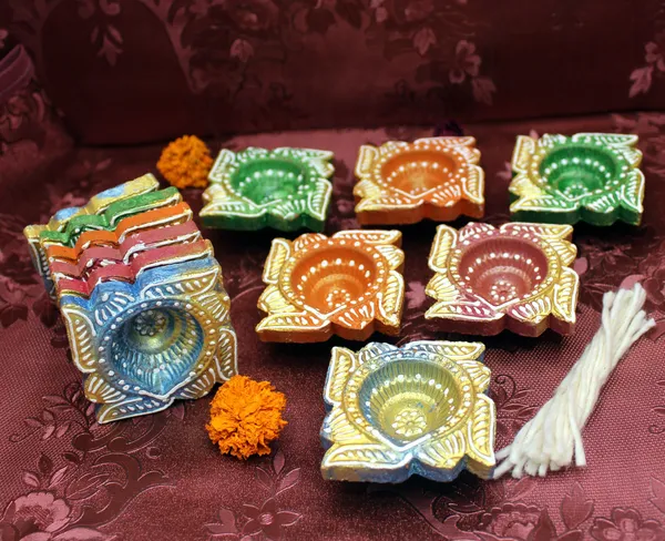 Pack_Of_12_Multicolor_Earthenware_Diya_Set