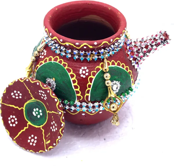 Pack_Of_4_Multicolor_Earthenware_Pooja_Thali_Set