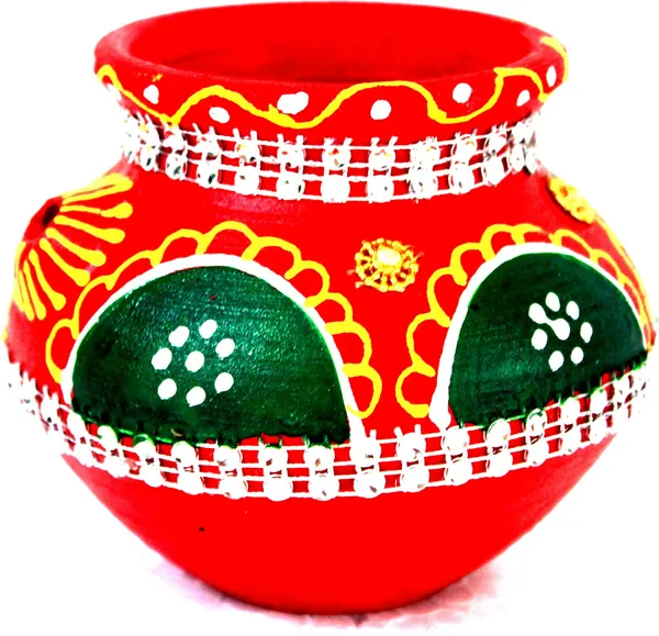 Pack_Of_4_Multicolor_Earthenware_Pooja_Thali_Set