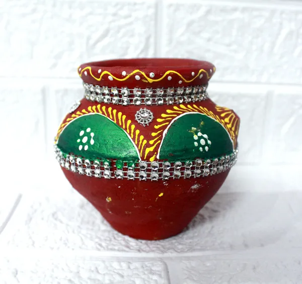Pack_Of_4_Red_Earthenware_Pooja_Thali_Set