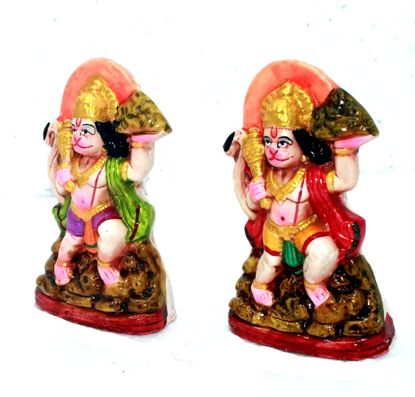 Pack_Of_2_Multicolor_Clay_Religious_Idol_&_Figurine_Showpiece