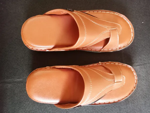 Men_Tan_Artificial_Leather_Slip_On_Casual_Sandal_|_Soft_Sole_For_Strong_Feet_Support_|_Internal_Cushioning_for_Better_Breathability