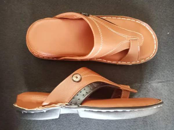 Men_Tan_Artificial_Leather_Slip_On_Casual_Sandal_|_Soft_Sole_For_Strong_Feet_Support_|_Internal_Cushioning_for_Better_Breathability