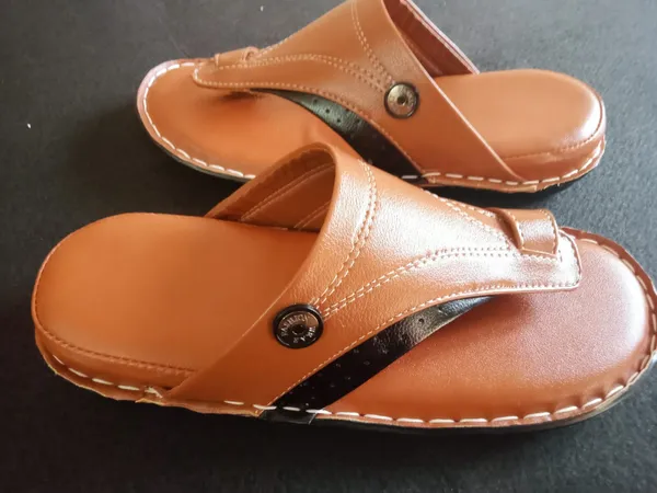 Men_Tan_Artificial_Leather_Slip_On_Casual_Sandal_|_Soft_Sole_For_Strong_Feet_Support_|_Internal_Cushioning_for_Better_Breathability