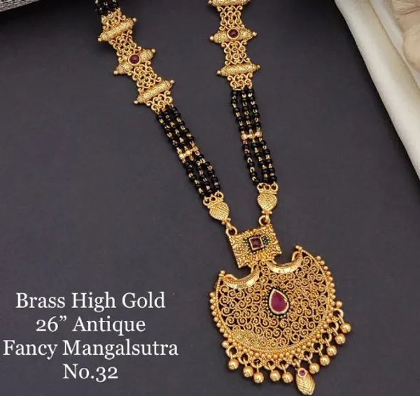 Golden_Brass_Mangalsutra_For_Women