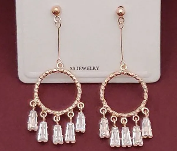 Rose_Gold_Elegant_Earrings_For_Women