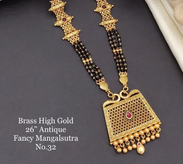 Golden_Brass_Mangalsutra_For_Women