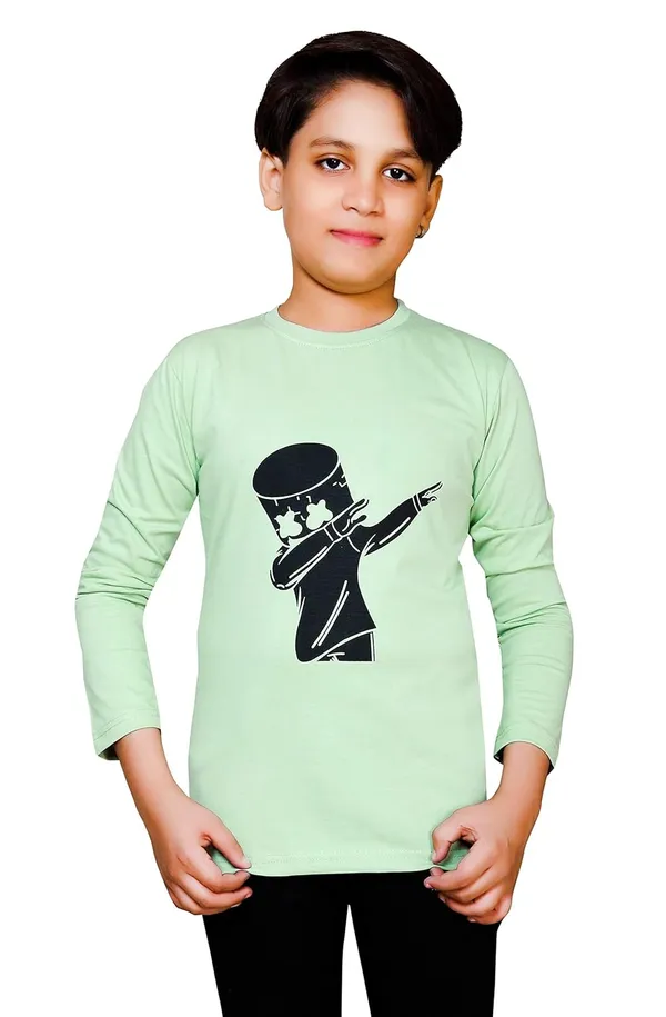 Pista_Full_Sleeves_Round_Neck_Cotton_Printed_T-Shirt_For_Boys