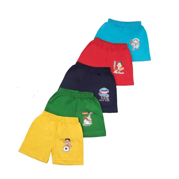 Multicolor_Boys_&_Girls_Regular_Cotton_Shorts_-_Pack_Of_5