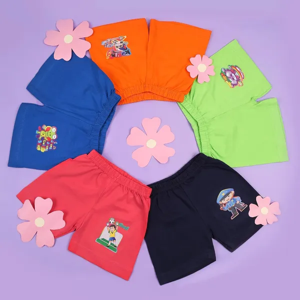 Multicolor_Boys_&_Girls_Regular_Cotton_Shorts_-_Pack_Of_5