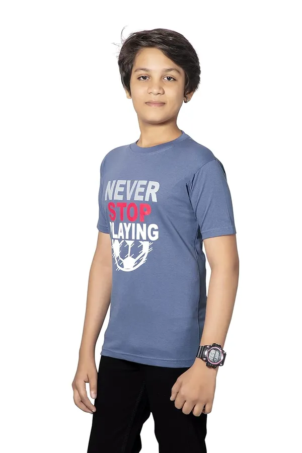 Blue_Grey_Half_Sleeves_Round_Neck_Cotton_Printed_T-Shirt_For_Boys