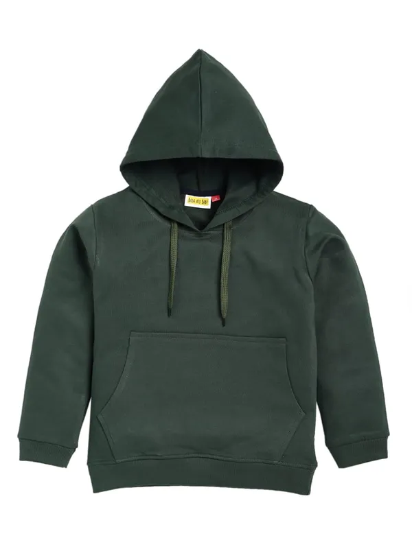 Olive_Cotton_Lightweight_Hooded_Sweatshirt_For_Boys