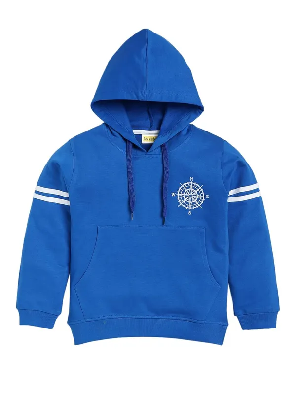 Royal_Blue_Cotton_Lightweight_Hooded_Sweatshirt_For_Boys